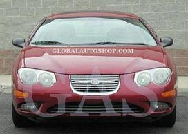 Chrysler 300M - Chromuotos grotelių juostos, buferis, Tuningas