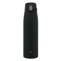 ZOJIRUSHI Vanduo Didelis Nerūdijančio plieno Integruotas Dangtelis ir Lengva Tik 3 Plaunami Elementai Butelis, Besiūlis, Talpa, 950 ml, Vienu paspaudimu, Puodelis, Juodas, juoda