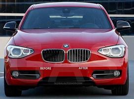 BMW – chromuotos grotelių juostelės, chromuotos buferio manekenai, derinimas ir elegancija