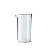 BODUM Replacement Parts Spare Parts Beaker Spare Beaker for French Press Coffee Maker 350ml French Press Glass Beaker Replacement/Single Part white