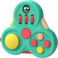 Press Magic Bean Fidget Pad Rotating Anti-Stress Toy For Stress Relief Suitable For Adults Children  Adhd Fingertip Toy blue