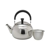 Perlinio metalo arbatinukas 500 ml nerūdijančio plieno Chaya Biyori HB-6454 gray
