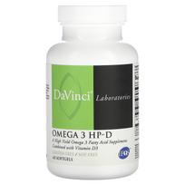 DaVinci Laboratories, Omega-3 HP-D, 60 softgels