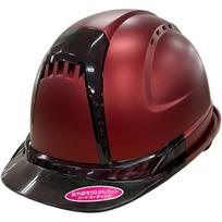 TOYO SAFETY Metalinis matinio paviršiaus raudonas šalmas Nr.391FSMMRD raudona