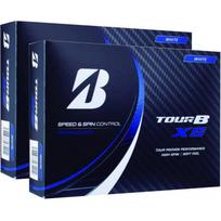 2 tuzinai BRIDGESTONE golfo kamuoliukų TOUR Tour B XS 2022 modelis 12 kamuoliukų (XS Baltas 2 Dvi dešimtys) blue