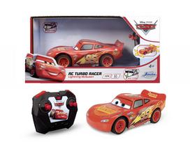 Jada Disney Cars RC Turbo Racer Lightning McQueen nuotolinio valdymo pultas Lightning McQueen 124 gray
