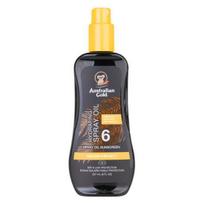Australijos auksinis SPF6 purškiamas įdegio aliejus gray