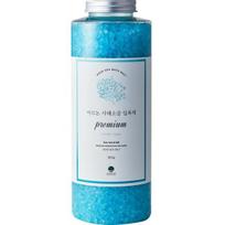 Arnon Dead Sea Salt Bath Salt Premium Sky Blue Skin Fresh Fragrance, 1 piece, 900g gray