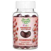 Human Beanz, Kids, Probiotic Jelly Beans, Strawberry Blast, 120 Jelly Beans