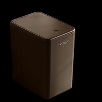 Huiniz Large Capacity Pop-Up Lid Trash Can brown