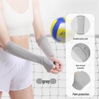 Jun Ding Ying Professional Volleyball Arm Sleeves white