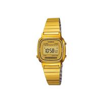CASIO Women's VINTAGE Series Gold Watch LA670WGA-9 LA670WGA-9 Gold Strap yellow