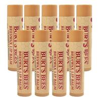 Burt's Bees drėkinamasis lūpų balzamas 4,25 g, bičių vaškas, 9 vnt. brown