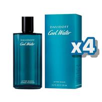 DAVIDOFF Cool Water Men After Shave 125ml 4 Pieces DAVIDOFF blue