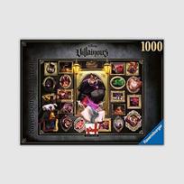 „Disney Villains“ galvosūkis „Didysis detektyvas profesorius Basil Rattigan 1000 Pieces“. gray