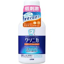 LION Clinica Quick Wash nealkoholinis burnos skalavimo skystis 80ml (Kvazi-narkotikas) Karieso prevencijos skalavimas. Skalaukite vandeniu 20 sekundžių ir išspjaukite.. Nėra jokio poreikio