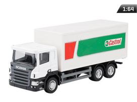 Model 1:64, SCANIA P-Series, ciężarówka Castrol, biała 1