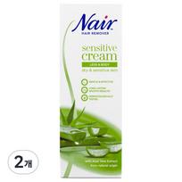 Nair Sensitive Hair Removal Cream for Body, 200ml, 2 vnt beige