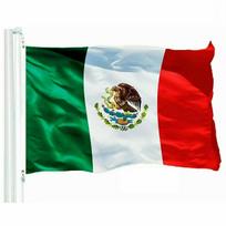 3x5FT MEKSIKOS VĖLIAVA DIDELĖ MEKSIKIETIŠKA LOTYNŲ LATINO bandera mexicana cinco de mayo 60x90cm green