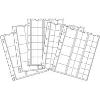 Leuchtturm Numis Mixed-Pocket Coin Sheets 5pk