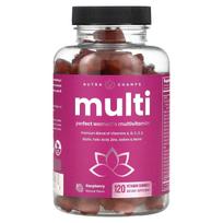 NutraChamps, Multi, Perfect Women's Multivitamin, Raspberry, Vitamin Gummy 120 Pieces