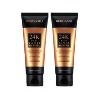 Bergamo Real Gold Collagen Peel Off kaukė 100ml, 1 pakuotė, 2 vnt. black