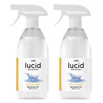 Devolver Lucid rankų dezinfekcinis purškalas etanolis, 500 ml, 2 vienetai white