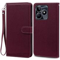 Dėklas Realme Note 50 Odinis Piniginės Atverčiamas Telefono Dėklas Realme Note 50 Dėklas Knygelės Viršelis Realme Note50 Dėklas Viršelis Fundas For Realme Note 50