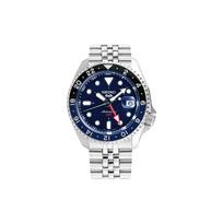 SEIKO 5 NAUJAS SPORTINIS Mechaninis laikrodis su nerūdijančio plieno apyranke Vyriški laikrodžiai Mėlynas ciferblatas SSK003K1 Gentleman Blue blue