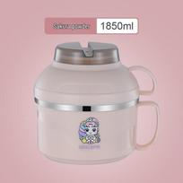 Ru Han Student Anti-Scald Bento Lunch Box gray