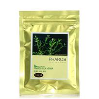 Pharos silk henna powder, dark brown, 1 piece black