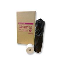 Originalus BISICOM Mitsubishi Paper Mills Terminis kasos aparato popierius 58 mm pločio x 80 mm skersmens x 12 mm vidinis 20 su Suderinamas su ir Toshiba rulonėliu, balta