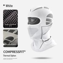 DTJ49 Unisex Apsaugantis nuo vėjo slidinėjimo ir motociklų balaklava - Šilta kaklo ir veido apsauga rudenį/žiemą One Size gray