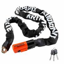 KRYPTONITE Lock Evolution Series 4 Integruota grandinėlė 160cm 000815 Juoda/oranžinė black