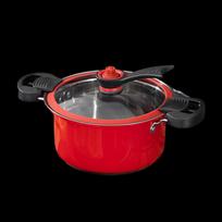 Wanting WT-WY-1 Stainless Steel Micro Pressure Cooker 24cm raudona