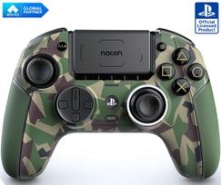 Licensed NACON REVOLUTION 5 Pro Controller with Warranty [SONY Product] (Camo Green) [Compatible PS5, PS4, PC] (PS5RP5JPFOREST) One-Year