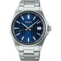 „Seiko“ vyrų SBTH003 (SEIKO SELECTION S serijos kvarcinė metalo juosta vyrams) Apvalus laikrodis sidabrinis nerūdijantis