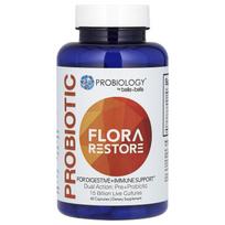 Belle+Bella, probiotic, Flora Restore, 15 billion live cultures, 60 capsules