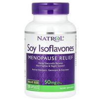 Natrol, sojos izoflavonai, 50 mg, 120 kapsulių (10 mg vienoje kapsulėje)