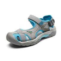 Unisex lauko sandalai: Neslystantys paplūdimio, laipiojimo, žygiavimo batai su uždaru priekiu 41 gray