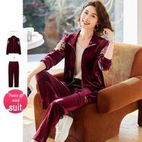 Paster Velvet Two-Piece Tracksuit XL (Up to 55kg) raudona