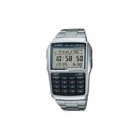Casio YOUTH serija - skaitmeninis skaičiuotuvas, retro skaičiuotuvas, daugiafunkcis, kvarcinis mechanizmas, nerūdijančio plieno apyrankė, japonų ir korėjiečių DBC-32D-1A pilka spalva