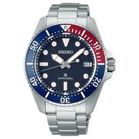SEIKO prospex series waterproof 200M solar Quartz Steel Strap men's watch blue dial SNE595P1 mėlyna
