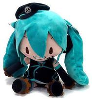 Hatsune Miku Project DIVA Arcade Future Tone Mega Dydžio Purus Pliušinis Miku Savanaudiškas Fabrikas „Hatsune - Vadybininkas“ blue