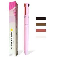 Easy Color Glitter Highlighter Tool Akių pieštukas moterims Ilgai išliekantis antakių pieštukas Makiažo rašiklis lūpų pieštuko pieštukas tatuiruotės žymeklis 4 viename, nėra white