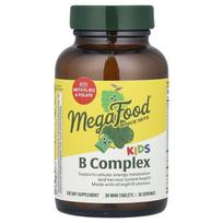 MegaFood, B grupės vitaminų kompleksas vaikams, 30 tablečių