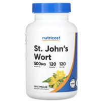 Šv. Jonažolė, 500 mg, 120 kapsulių