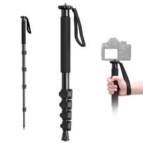 Ulanzi TB12 Monopod for Aluminum 5kg Load Lever Telephoto Sports Sports and Metal Compatible with DSLR Video Cameras Cameras, Self-Standing, juoda