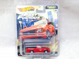 Unopened Hot Wheels Premium Fast Furious Ford SVT Lightning (SQ996) & F-150 gray