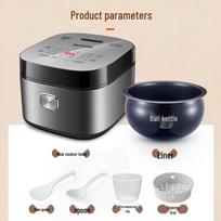 SUPOR 4L Multi-Function Electric Rice Cooker black